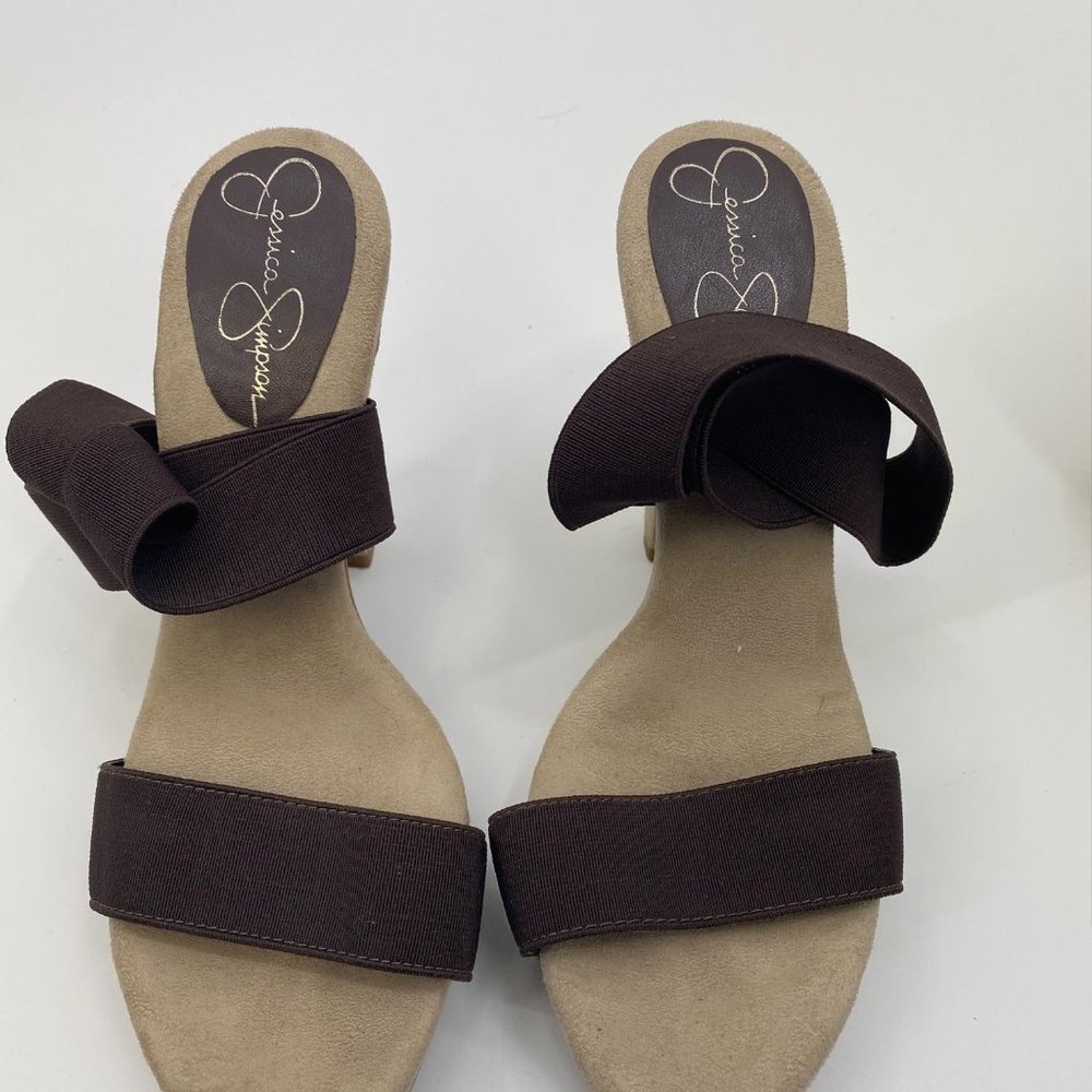 WOMENS JESSICA SIMPSON STRAP HEELS